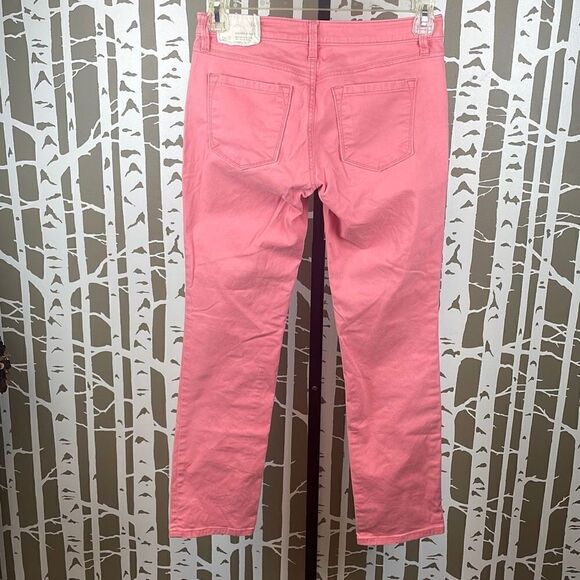 Ann Taylor LOFT Modern Straight Coral Jeans sz 26/2 - Picture 2 of 10
